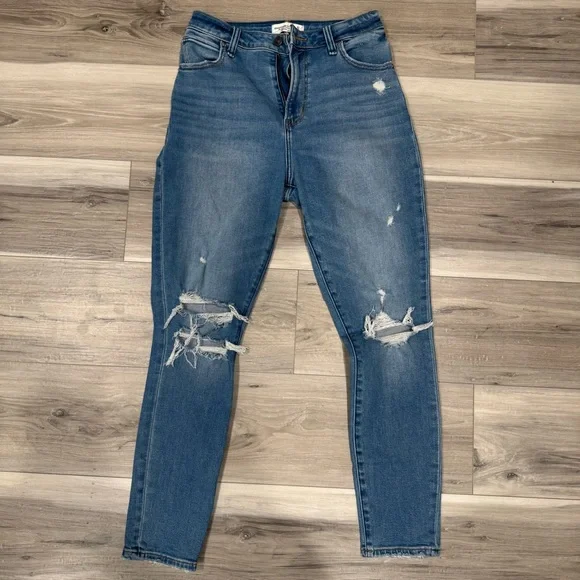 Abercrombie & Fitch Super Skinny High Rise Jeans – Size 27 Short - Picture 2 of 9
